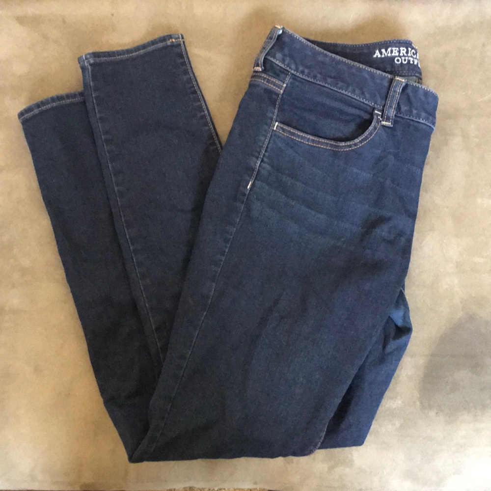 American Eagle Dark awash Jeggings